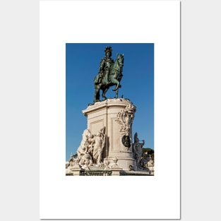 Statue Of The Marquis Of Pombal - 2 © Posters and Art